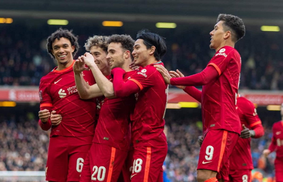 Coupe d'Angleterre: Liverpool se qualifie pour les huitièmes de finale