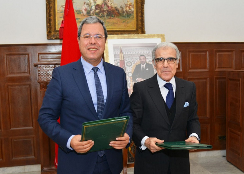 اتفاقية شراكة بين بنك المغرب وصندوق الإيداع والتدبير للاسـتثمار