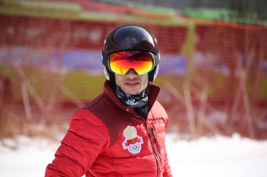 Ski alpin: Yassine Aouich, le seul marocain aux JO de Pékin