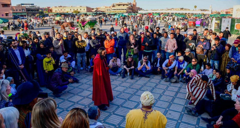 Festival du Conte de Marrakech: les conteurs défilent dans les quartiers de la médina