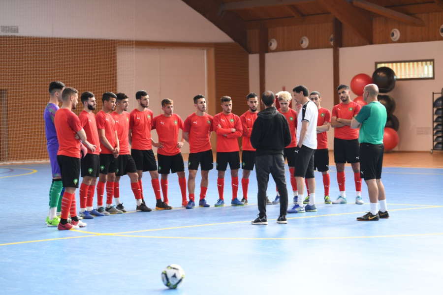 Futsal: stage de l'équipe marocaine U23 à partir de 27 février