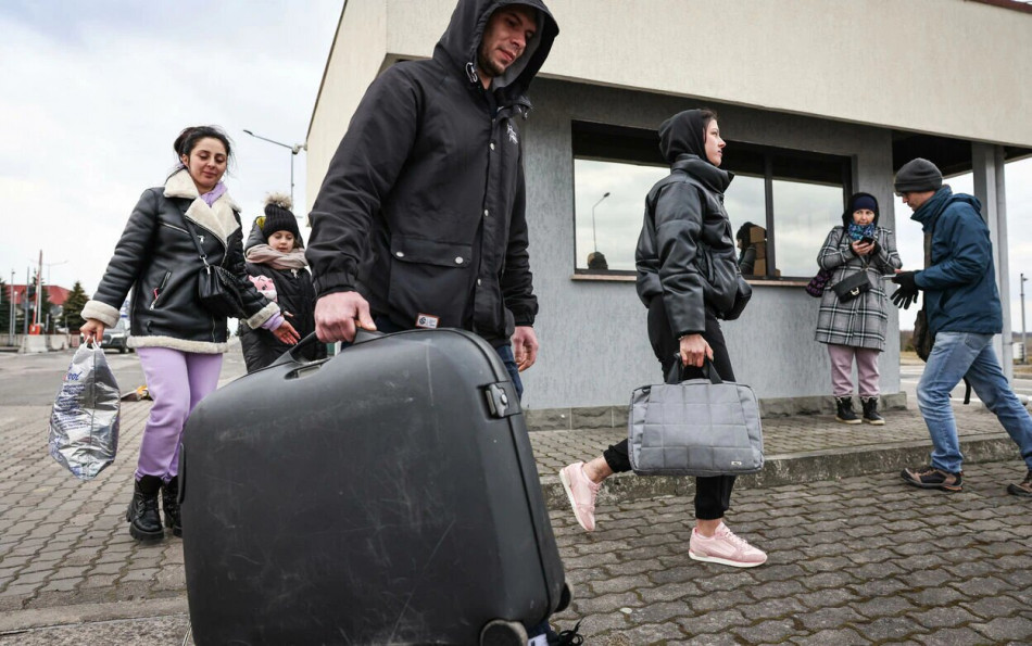 Plus de 156.000 personnes arrivées d'Ukraine en Pologne depuis jeudi
