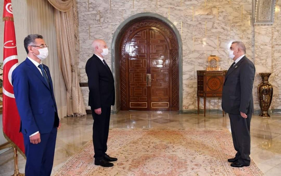 الرئيس التونسي يستقبل لفتيت