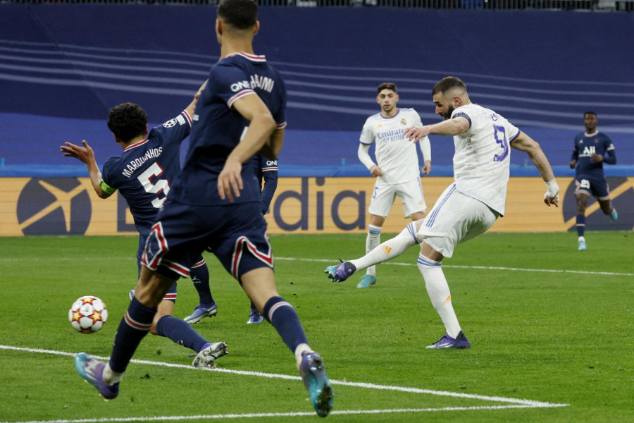 C1: le Real Madrid qualifié en quart de finale grâce à un grand Benzema