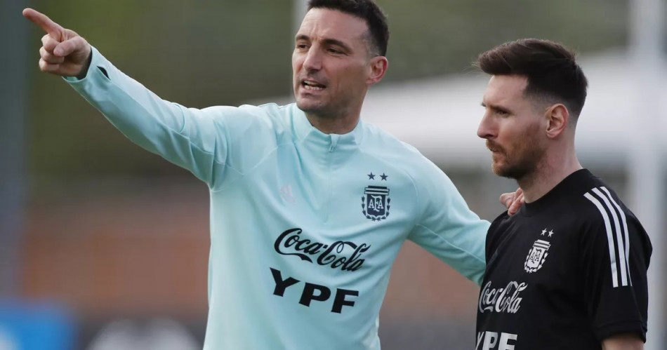 Argentine: "Profitons de Messi", déclare le sélectionneur Scaloni
