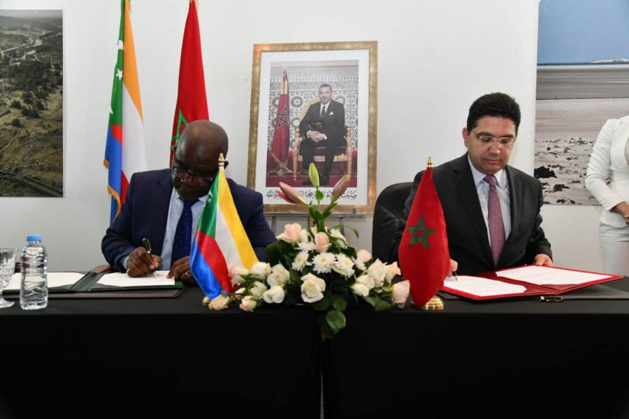 Grande commission mixte Maroc-Comores: signature de 11 conventions de coopération