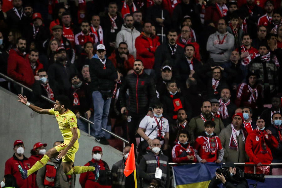 C1: Liverpool s'impose face à Benfica à Lisbonne en quart aller
