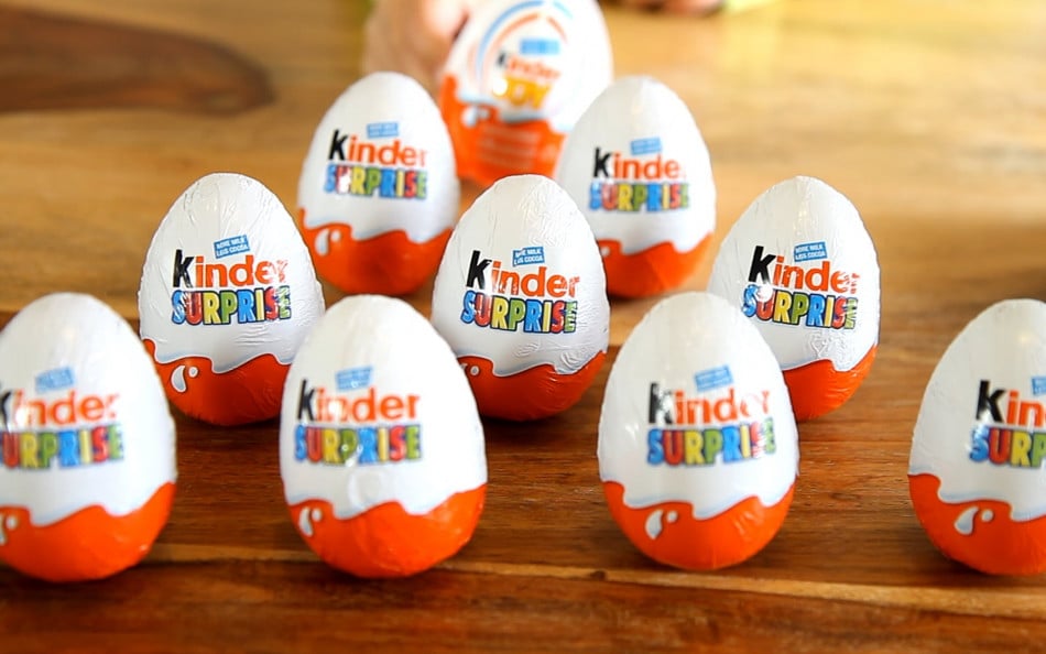 Kinder rappelés en Europe après des dizaines de cas de salmonellose