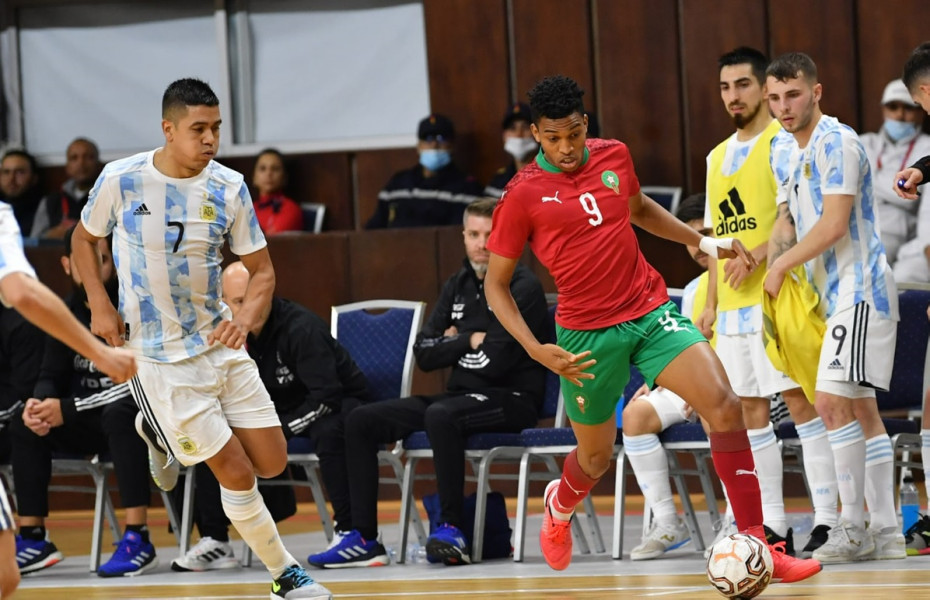 Futsal: le Maroc bat l’Argentine en match amical