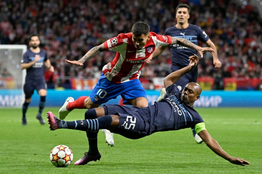 C1: City résiste à l'Atlético et retrouvera le Real en demi-finale