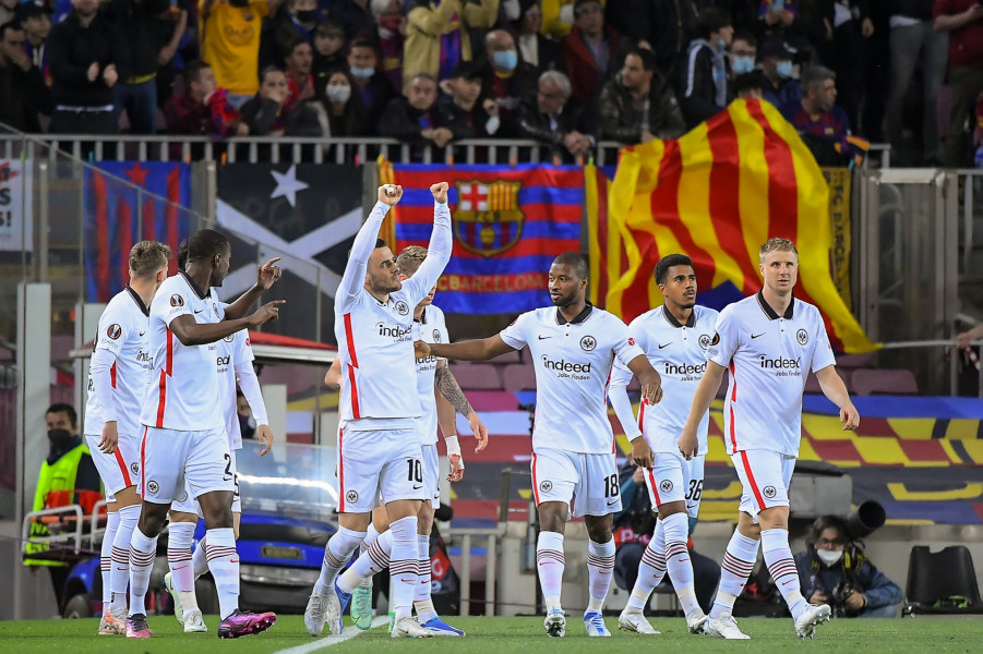 Ligue Europa: Eintracht Francfort élimine le FC Barcelone