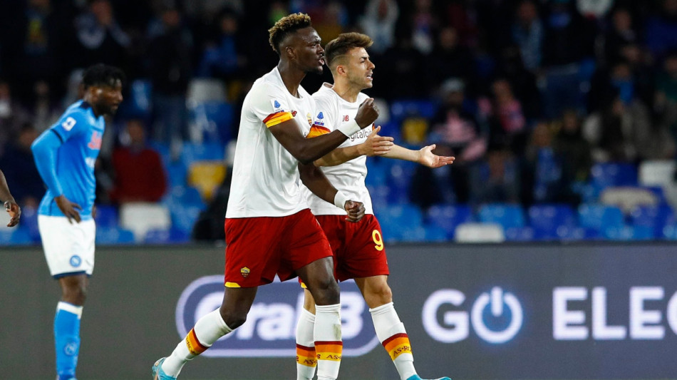 Italie: la Roma contrarie les espoirs de scudetto de Naples