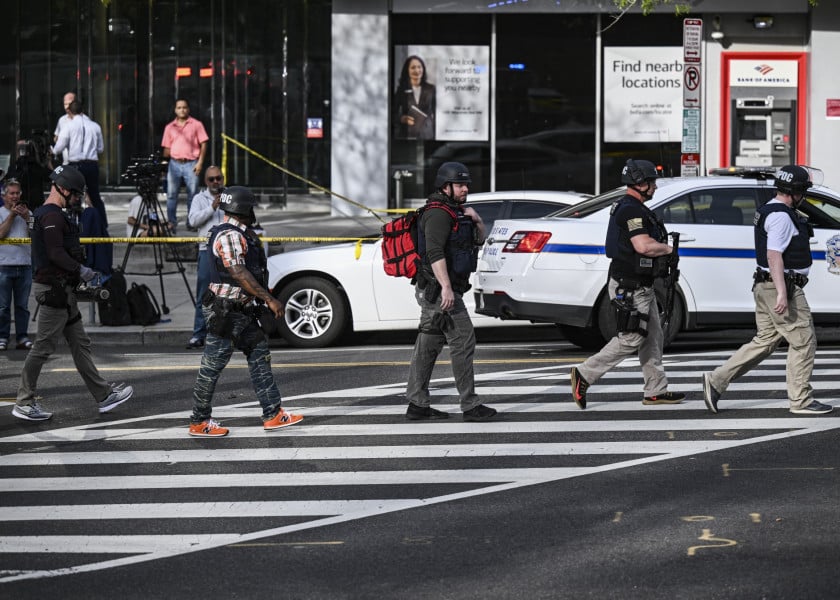 Fusillade et gros déploiement policier dans un quartier de Washington