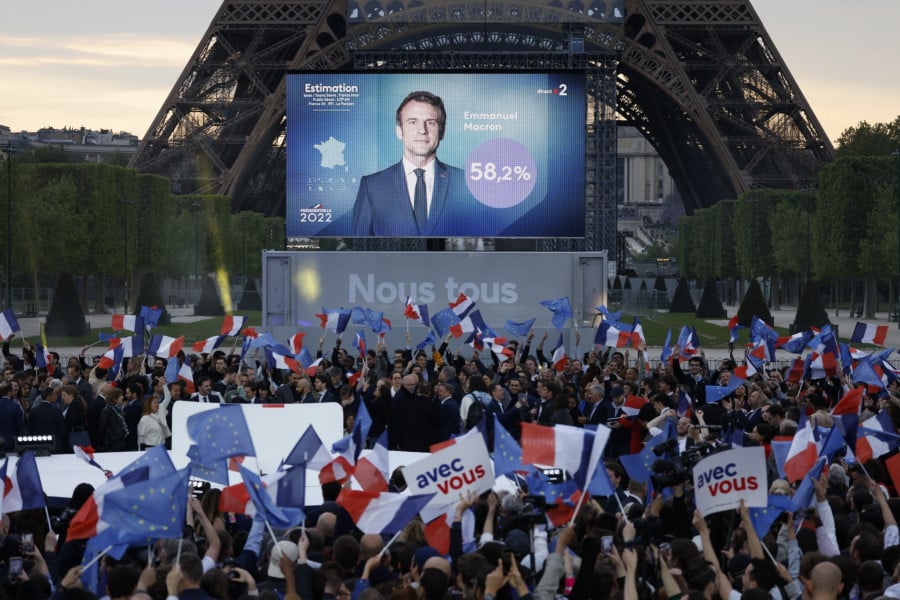 France: Macron réélu pour un second mandat