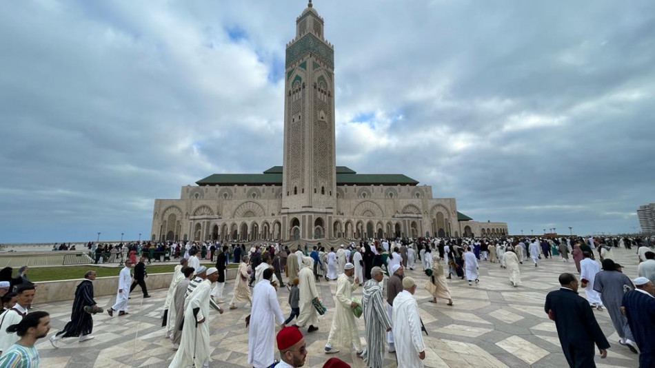 Aid Al-Fitr: la Mosquée Hassan II retrouve sa vivacité