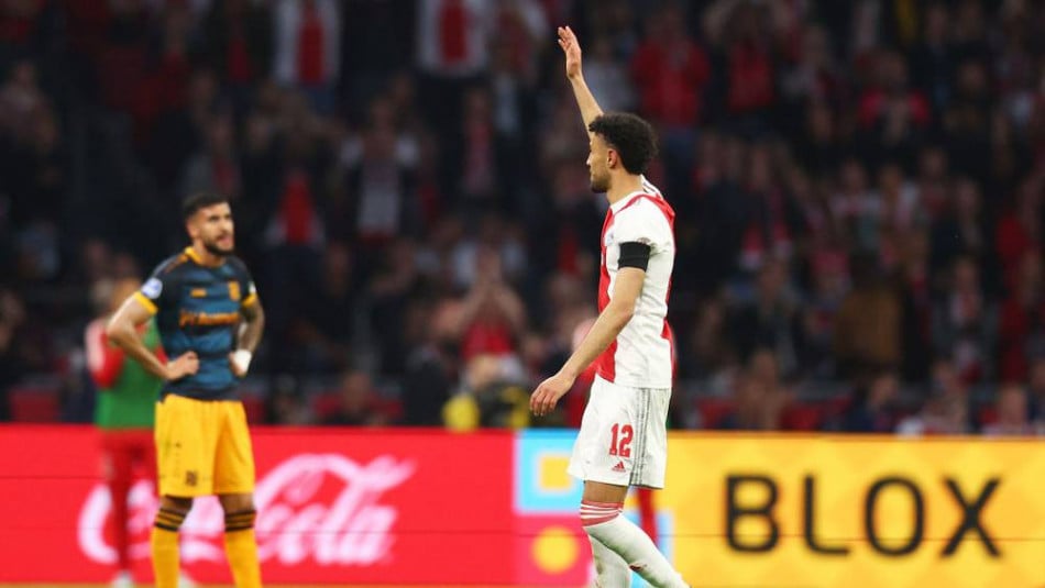 Noussair Mazraoui, champion des Pays-Bas avec l'Ajax 