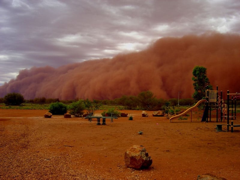 Une nouvelle tempête de poussière frappe l'Irak, le Koweït et l'Arabie saoudite 