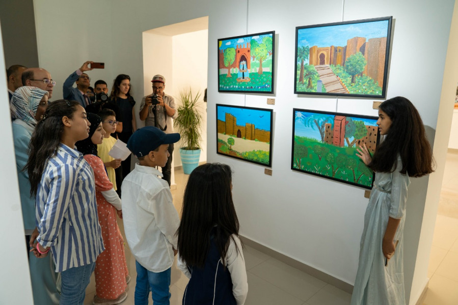 Sauvegarde du climat: 60 écoliers ont dessiné les jardins patrimoniaux de Rabat 