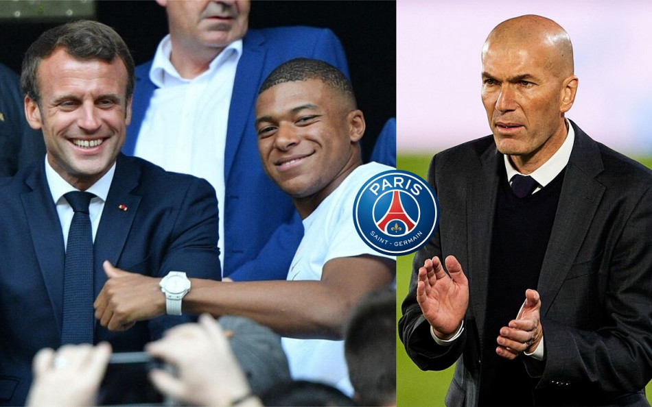 Emmanuel Macron souhaite que Zidane revienne en Ligue 1
