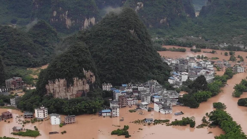 Chine: plus de 1,4 million de personnes touchées par des intempéries au Guangxi