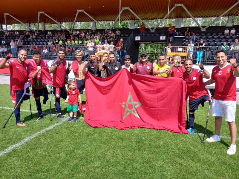 Football pour amputés: la sélection marocaine brille en Pologne 