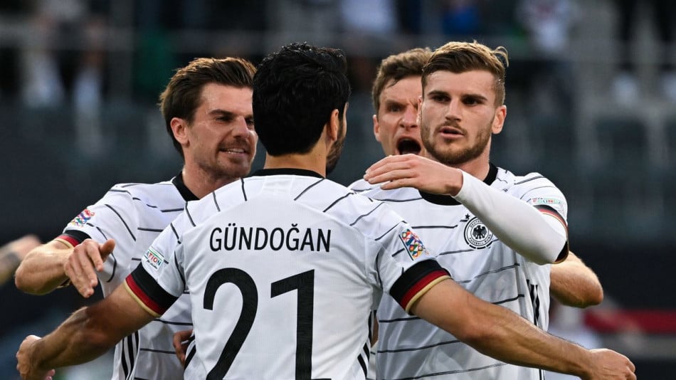 Ligue des nations: l'Allemagne se réveille et corrige l'Italie 5-2