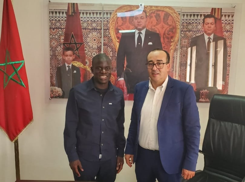 N'golo Kanté reçu par le Conseil provincial de Tiznit