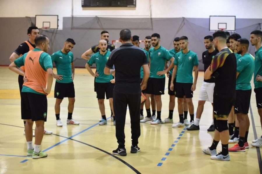 Futsal: l'équipe nationale effectue un stage de concentration à Maâmoura