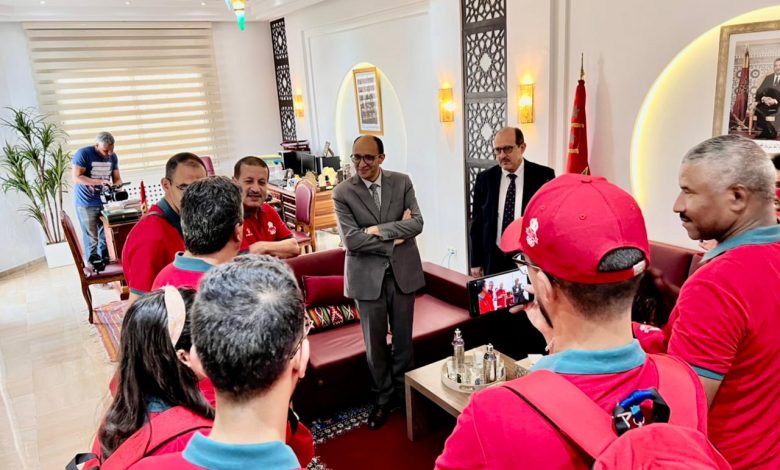 La délégation médiatique marocaine, bloquée à Oran, a été reçu par l'Ambassadeur marocain à Tunis