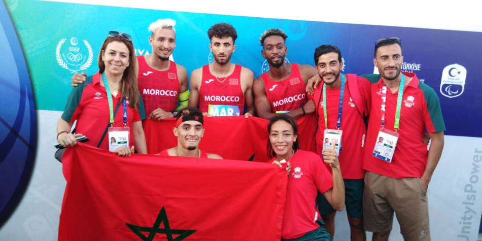 ألعاب التضامن .. ذهبية للمغرب في 400 متر تتابع 