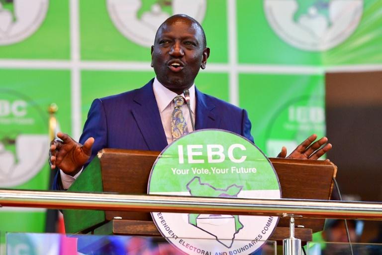 Kenya: le président de la Commission électorale déclare William Ruto vainqueur de la présidentielle
