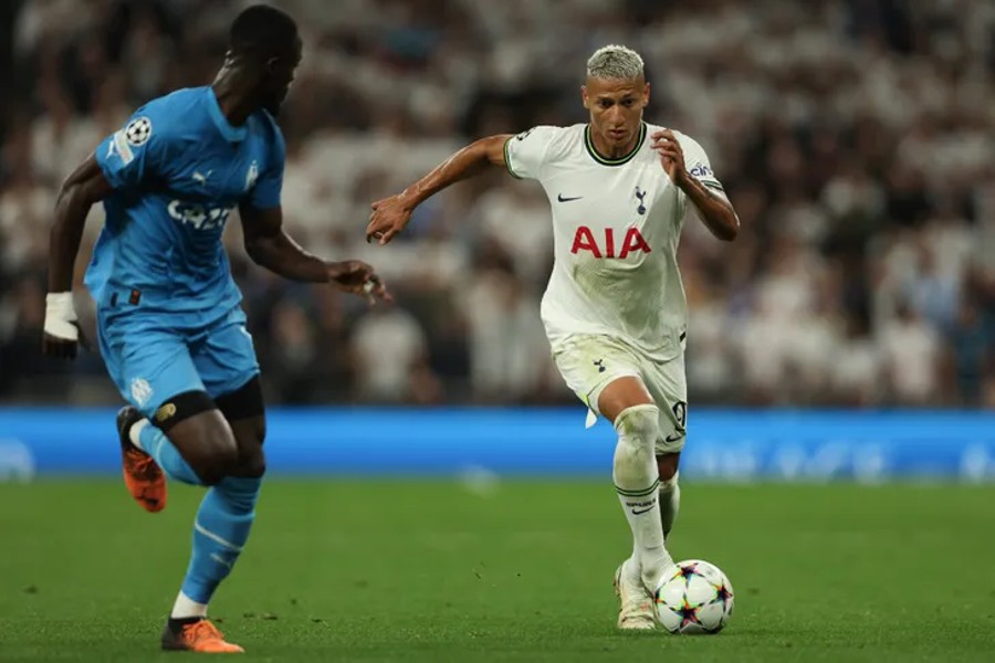 C1: L'OM longtemps à la hauteur mais battu par Tottenham
