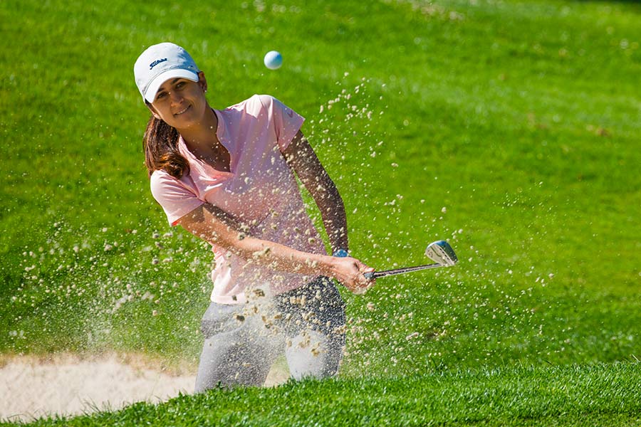 Golf: La Marocaine Inès Laklalech en tête du Lacoste Ladies Open de France