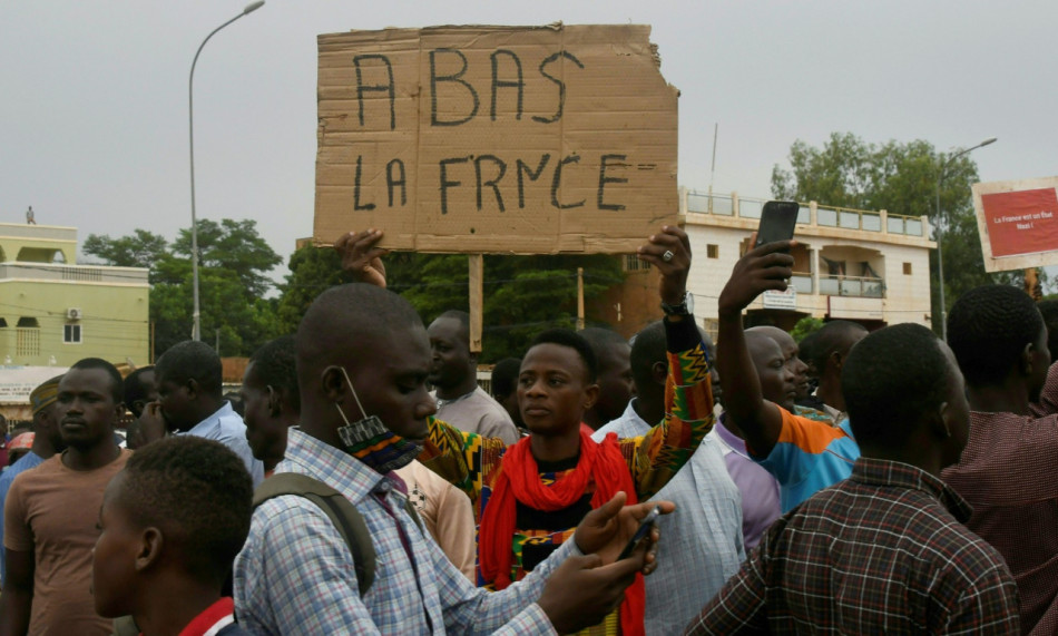 مظاهرة في النيجر ضد الوجود العسكري الفرنسي