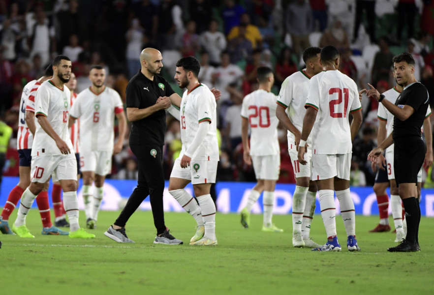 Maroc-Paraguay: ce qu'a dit Walid Regragui après le match 