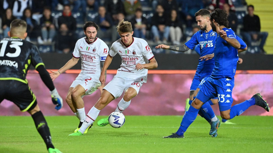 Italie : victoire in-extremis de l'AC Milan face à Empoli