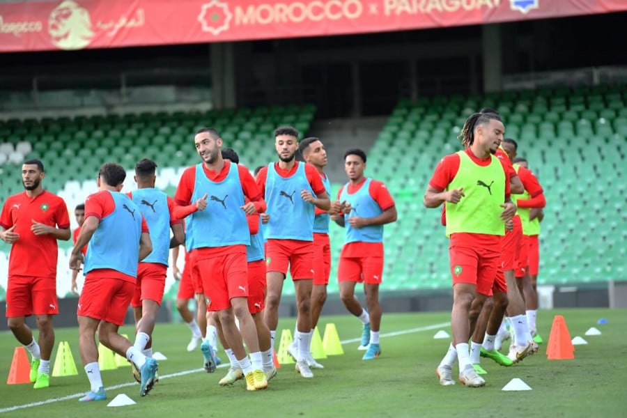 مباراة ودية للأسود استعدادا للمونديال 