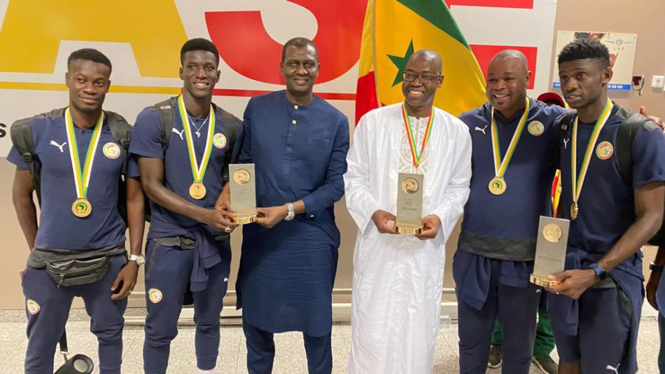 Beach soccer: les lions du Sénégal, champions d’Afrique pour la 7e fois, accueillis en héros à Dakar