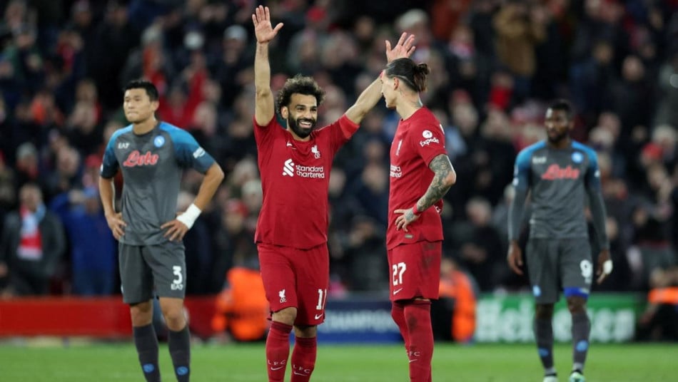 Naples chute pour la première fois de la saison à Anfield