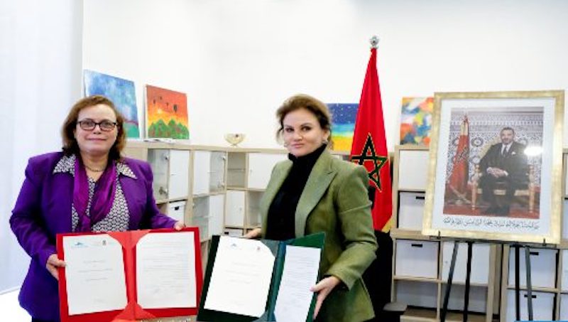 SA la Princesse Lalla Zineb préside la cérémonie de signature d'une convention en faveur des structures d’accueil des enfants en situation difficile
