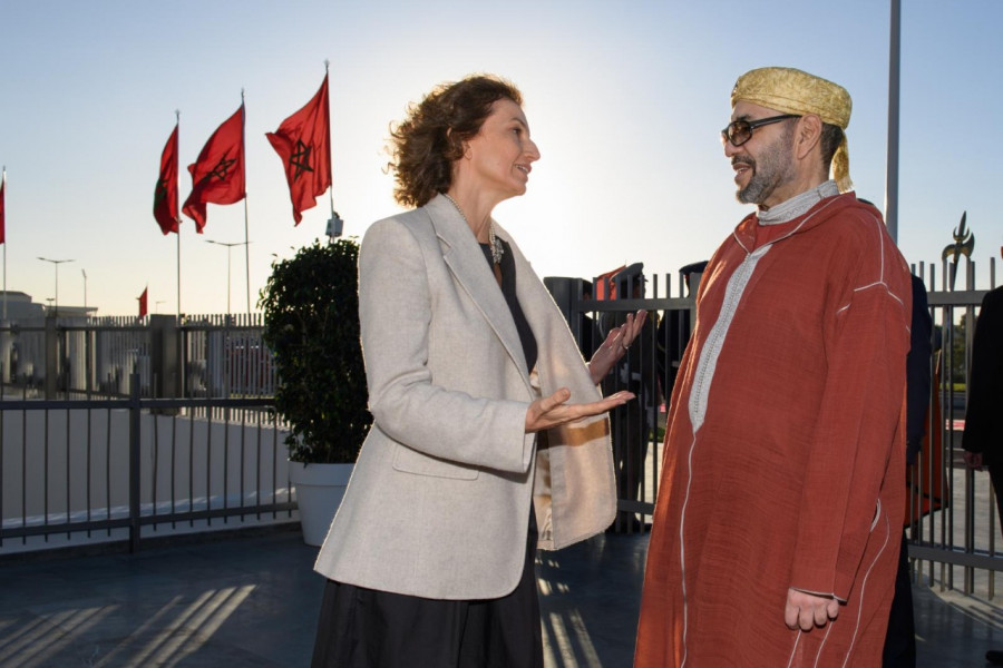 مديرة اليونسكو تبرز التزام صاحب الجلالة من أجل تعزيز التعاون بين المغرب والمنظمة الأممية