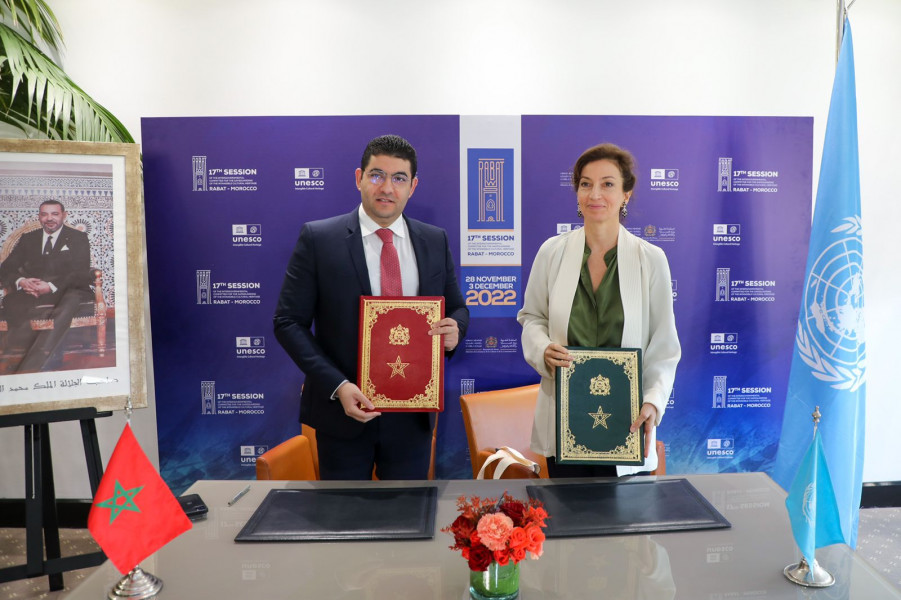 Protection du patrimoine: le Maroc et l'UNESCO scellent un accord-cadre de partenariat