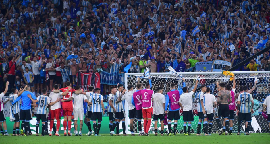 Avec l'illustration de Messi et la célèbre chanson "Muchachos", les Argentins ont charmé le monde 