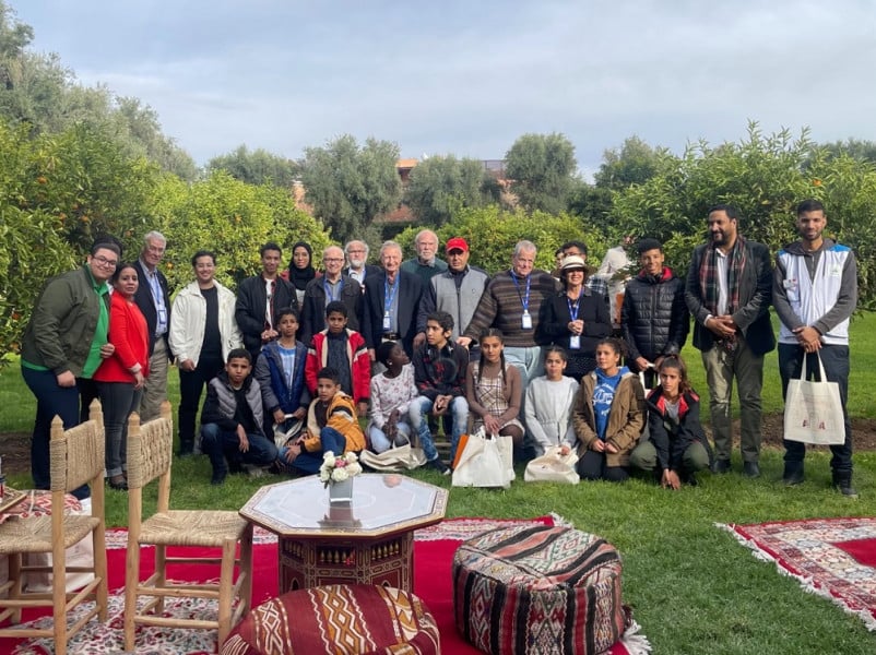  Marrakech: des scientifiques Prix Nobel à la rencontre des enfants de la ville