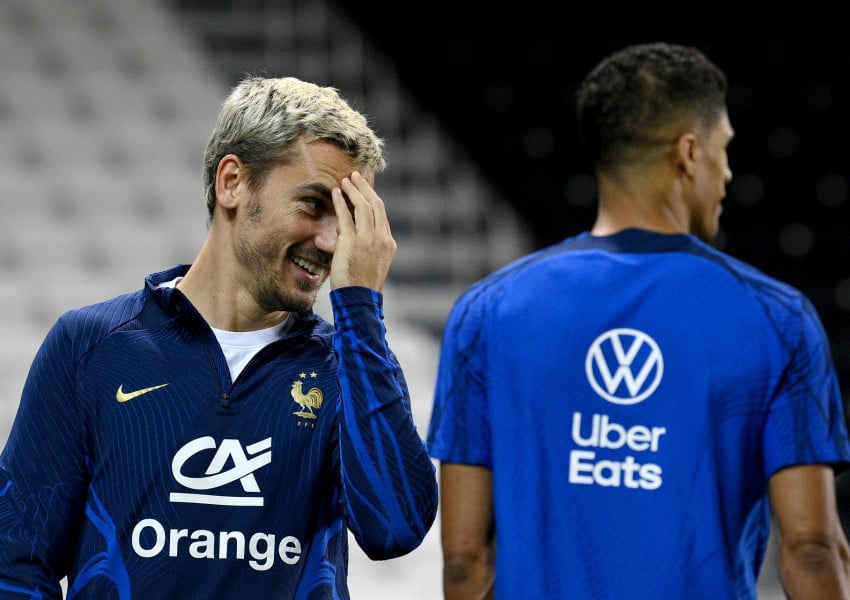 Maroc-France: le soldat Griezmann, symbole des Bleus de 2022