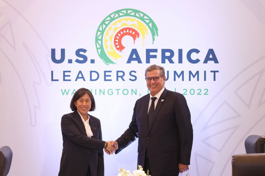  Washington: Akhannouch rencontre la représentante américaine au Commerce