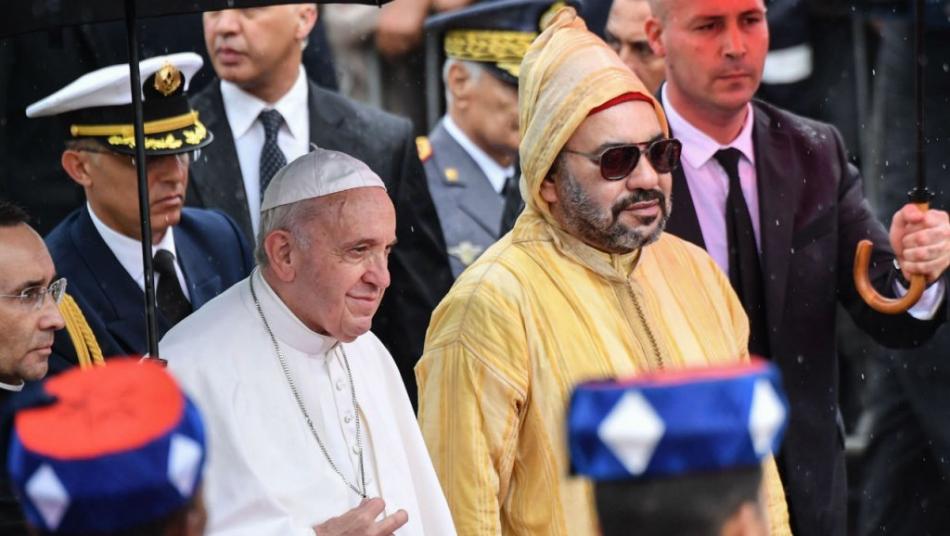 SM le Roi Amir Al-Mouminine adresse un message de condoléances au Pape François 