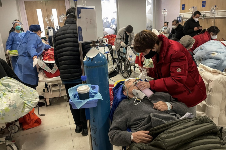 Chine: près de 13.000 décès à l'hôpital liés au Covid en une semaine