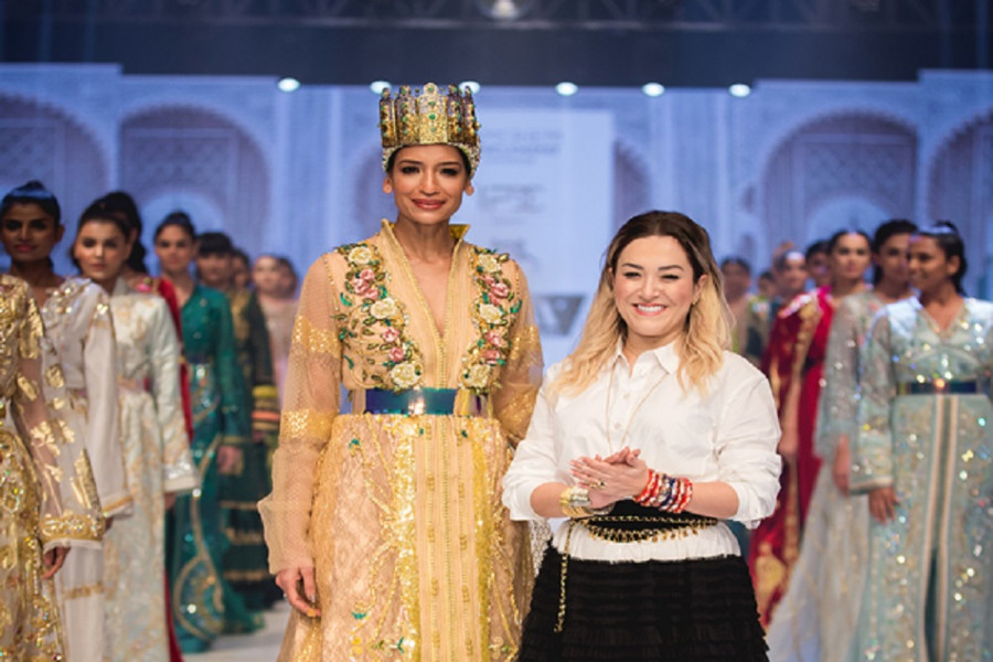 مريم بلخياط.. عرض للأزياء المغربية في الهند