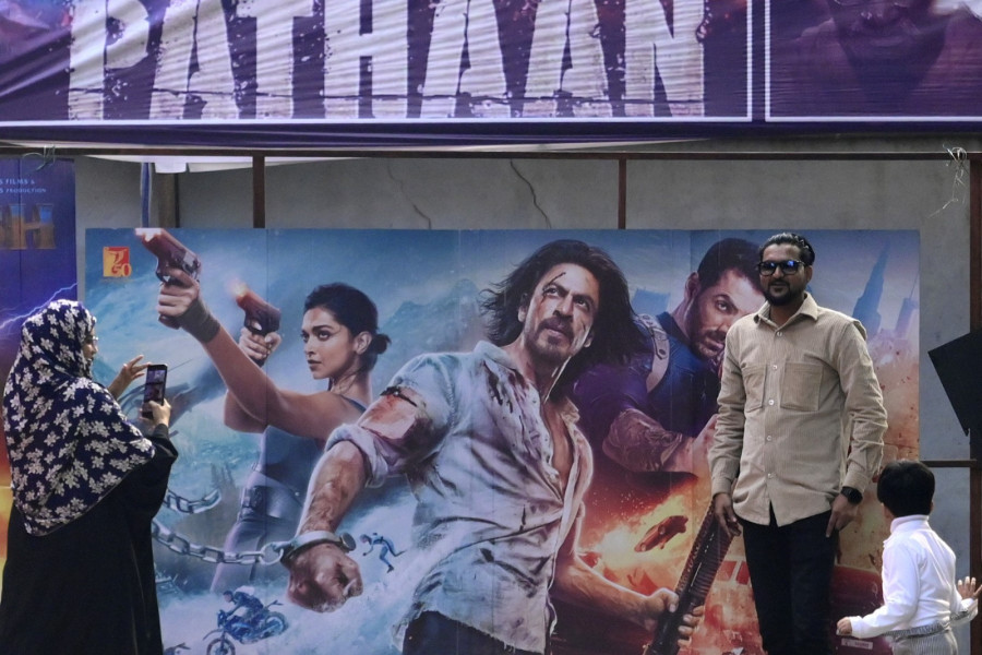 Inde: le film "Pathaan" avec la superstar "King Khan", pulvérise le box office